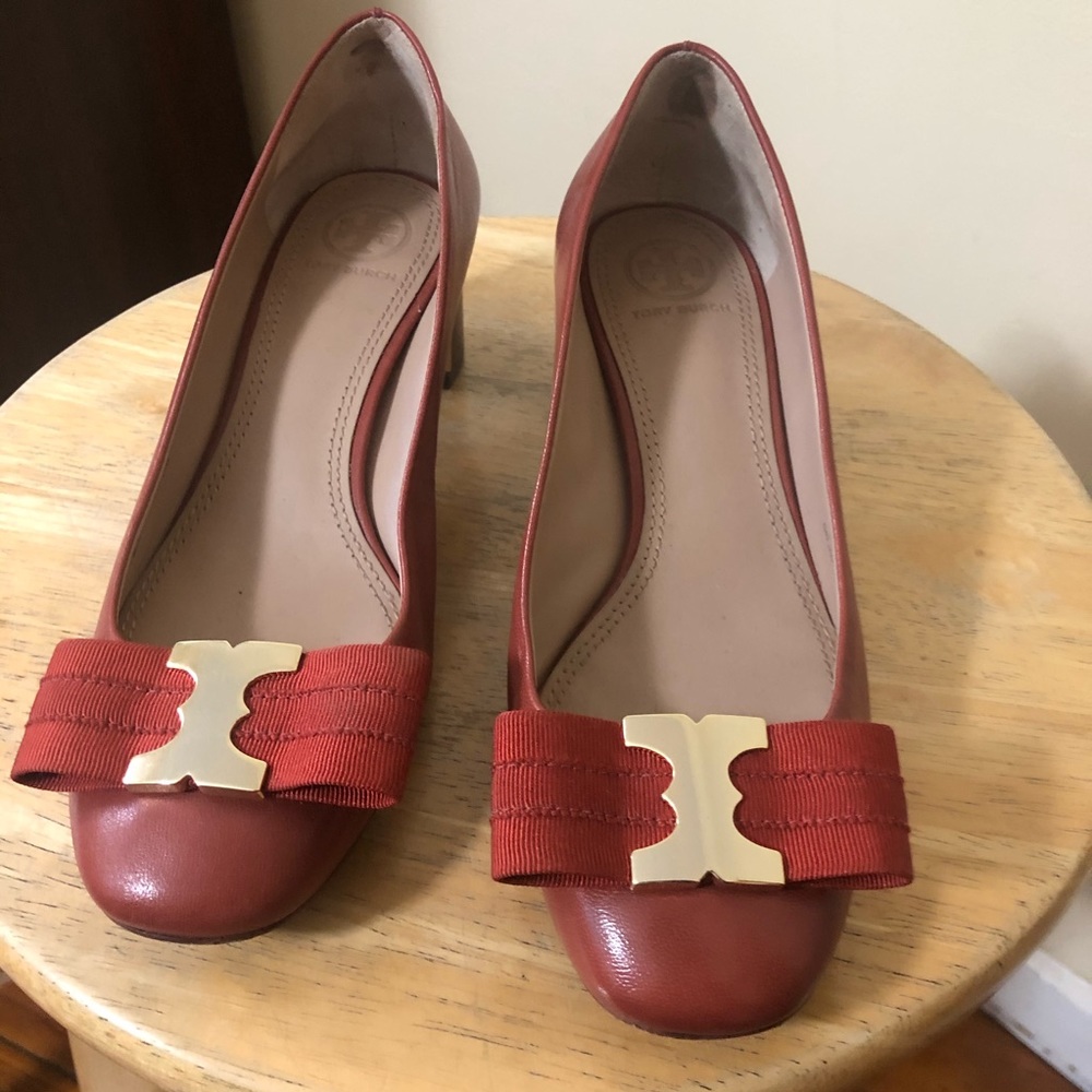 Tory Burch Block Heel Pumps Size 6